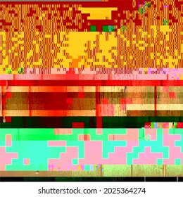 Fondo De Color Glitch Para Su Diseño