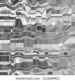 Glitch. Computer screen error. Digital pixel noise abstract design. Television signal fail. Data decay. Glitch background. Monitor technical problem.