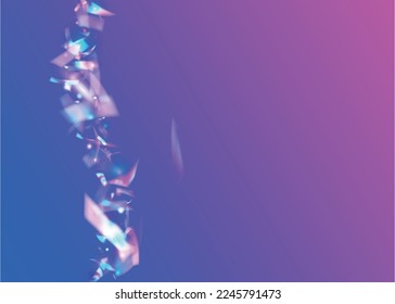 Glitch Confetti. Disco Flare. Festive Foil. Birthday Background. Luxury Art. Blue Blur Tinsel. Metal Prismatic Gradient. Neon Glare. Purple Glitch Confetti