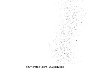 Glitch Confetti. Retro Banner. Unicorn Art. Luxury Foil. Violet Laser Background. Rainbow Effect. Hologram Sparkles. Disco Multicolor Illustration. Purple Glitch Confetti