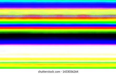Glitch digital color pixel noise. VHS corrupted signal. Background of the damaged error television image. Vector illustration.