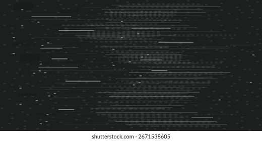 Glitch ruido de píxeles digitales, dañar la señal dañada. Textura digital Cyberpunk. Video Efecto de desintegración. Fondo de pantalla de televisión. Video Rebobinar textura sin señal 