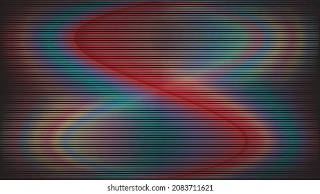 Glitch distorted geometric background . Modern art design . .vector 