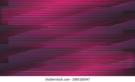 Glitch distorted geometric background . Modern art design . Noise destroyed glitched poster . Trendy defect error background with speed arrows . Glitched artwork  .Broken effect .vector 