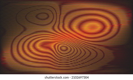 Glitch distorted geometric background . Modern art design . Noise destroyed glitched poster . Trendy defect error background with speed lines . Glitched artwork  .Psyhodelic effect .vector 