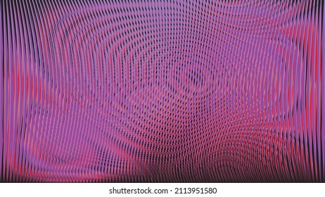 Glitch distorted geometric background . Modern art design . Noise destroyed glitched poster . Trendy defect error background with speed lines . Glitched artwork  .Hologram effect .vector 