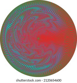 Glitzverzerrter geometrischer Hintergrund . Modernes Kunstdesign. Das Geräusch zerstörte glitzerndes Poster. Trendy Error Hintergrund mit Geschwindigkeitslinien . Glitzte Grafiken .Broken-Effekt .Vektorgrafik 