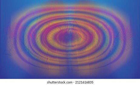 Glitzverzerrter geometrischer Hintergrund . Modernes Kunstdesign. Das Geräusch zerstörte glitzerndes Poster. Trendy Error Hintergrund mit Geschwindigkeitslinien . Glitzte Kunstwerke .Hologramm-Effekt.Vektorgrafik 