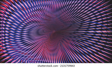 Glitch distorted geometric background . Modern art design . Noise destroyed glitched poster . Trendy defect error background with speed lines . Glitched artwork  .Hologram effect .vector 