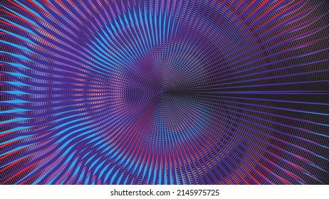 Glitch distorted geometric background . Modern art design . Noise destroyed glitched poster . Trendy defect error background with speed arrows . Glitched artwork  .Broken effect .vector 