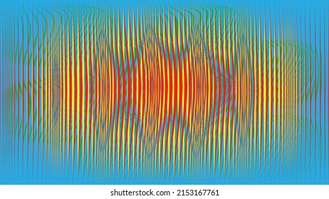 Glitzverzerrter geometrischer Hintergrund . Modernes Kunstdesign. Das Geräusch zerstörte glitzerndes Poster. Trendy Error Hintergrund mit Geschwindigkeitslinien . Glitzte Kunstwerke .Hologramm-Effekt.Vektorgrafik 