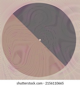 Glitch distorted geometric background . Modern art design . Noise destroyed glitched poster . Trendy defect error background with speed lines . Glitched artwork  .Hologram effect .vector 
