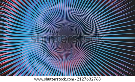 Glitch distorted geometric background . Modern art design . Noise destroyed glitched poster . Trendy defect error background with speed lines . Glitched artwork  .Hologram effect .vector 