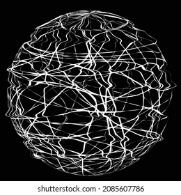 Glitch distorted geometric shape . Minimal art design . Destroyed melting logo . Trendy defect error shapes . Glitched design element .Broken effect .vector 