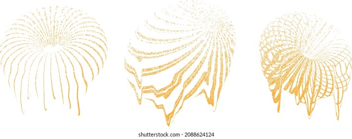 Glitch distorted geometric shape . Minimal art design . Noise destroyed circle logo . Trendy defect error shapes . Glitched frame .Broken effect .Grunge texture . Distressed element .vector 