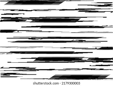 Glitch distorted geometric shape . Noise destroyed logo . Trendy defect error shapes . Glitched frame .Grunge textured . Distressed effect .Vector shapes with a  screen print texture.
