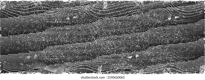 Glitch distorted geometric shape . Noise destroyed logo . Trendy defect error shapes . Glitched frame .Grunge textured . Distressed effect .Vector shapes with a halftone dots screen print texture.