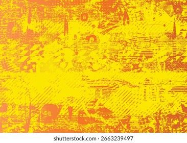 Forma geométrica distorcida por falha . Logotipo destruído pelo ruído . Cartaz de cyber punk da moda . Quadro com falha .Grunge texturizado . Efeito angustiado .Vetor formas com um meio-tom pontos tela imprimir textura.