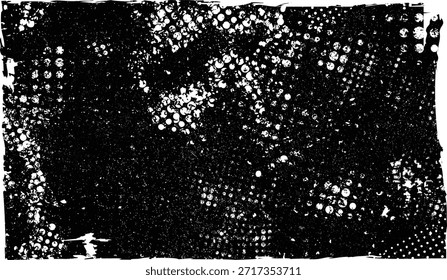 Glitch distorsionado forma geométrica . Logotipo destruido por el ruido . Formas de error de defecto de moda . Glitched marco .Grunge texturizado . Efecto afligido. Formas de Vector con una textura de impresión de pantalla de puntos de medio tono.