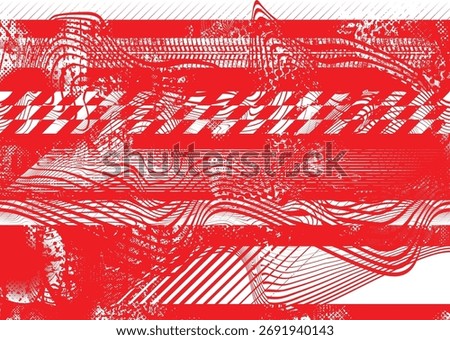 Glitch distorted geometric shape . Noise destroyed logo . Trendy cyber punk poster . Glitched frame .Grunge textured . Distressed effect .Vector shapes with a halftone dots screen print texture.