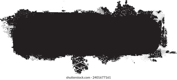 Forma de grano distorsionada de brillo. Logo de ruidos. Formas de error de defecto de moda . Marco brillante. Grunge texturado. Efecto con problemas .Formas vectoras 