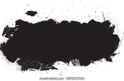 Glitch verzerrte Form des Körners. Lärm grungy Logo. Trendy Defaultformen . Glitched frame .Grunge strukturiert. Distanzeffekt .Vektorformen 