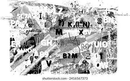 Glitch distorted grange shape . Noise grungy logo . Trendy defect error shapes . Glitched frame .Grunge textured . Distressed effect .Vector shapes