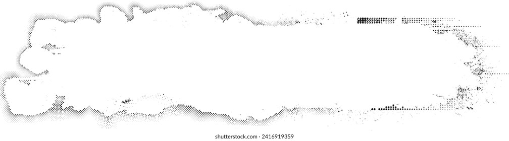 Glitch distorted grange shape . Noise grungy border frame . Trendy defect error shapes . Glitched frame .Grunge textured . Distressed effect .Vector shapes