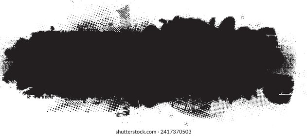 Glitch verzerrte Form des Körners. Lärm grungy Logo. Trendy Defaultformen . Glitched frame .Grunge strukturiert. Distanzeffekt .Vektorformen