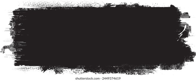 Glitch verzerrte Grange-Form. Noise Grungy Logo . Trendige Fehler-Formens . Glitched frame .Grunge strukturiert. Distressed Effect .Vektorgrafik Formen