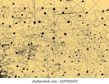 Fondo de fondo de grieta distorsionado. El ruido destruyó la textura. Formas de error de defecto de moda . textura gruesa. Efecto perturbado .Formas vectoras con un tono de dos puntos de semitono textura de impresión de pantalla.
