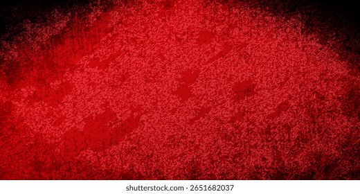 Glitzer verzerrter farbiger Hintergrund. Lärm zerstörte Textur. Rote Rasterpunkte blaues Farbmuster Farbverlauf farbige Textur Hintergrund