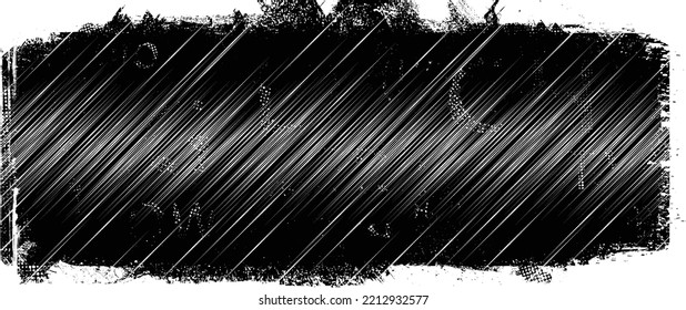 Glitch verzerrte Grunge-Schicht . Rauschen zerstörte Textur. Trendy Defaultformen . Overlay Grunge Textur . Distressed effect .Vector formt mit einer Siebdrucktextur mit Halbton-Punkten.