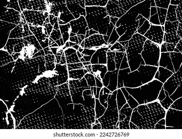 Glitch verzerrte Grunge-Schicht . Rauschen zerstörte Textur. Trendy Defaultformen . Overlay Grunge Textur . Distressed effect .Vector formt mit einer Siebdrucktextur mit Halbton-Punkten.