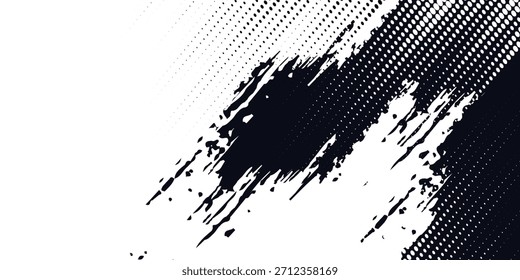 Glitch distorted grunge layer . Noise destroyed texture . Trendy defect error shapes . Overlay grunge texture . Distressed effect .Vector shapes 