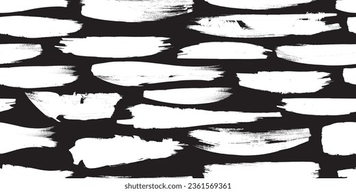 Glitch distorted grungy abstract forms . Brush strokes seamless pattern texture. Grange shapes .Grunge textured . Vector shapes with brush strokes .Screen print endless pattern texture