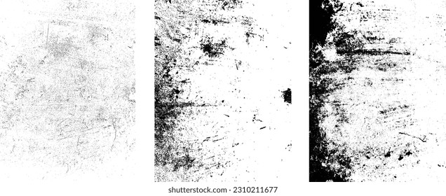 Glitch verzerrte, grungige Einzelschichten . Design-Element für Broschüren, Social Media, Plakate, Flyer. Overlay Texture.Texturierte Banner mit Distress-Effekt .Vector Halftone Punkte . Siebdruckstruktur