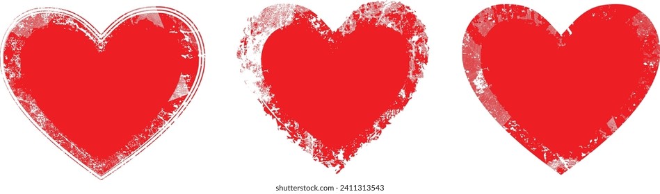 Glitch distorted heart shape . Minimal art design . Noise destroyed heart logo . Trendy defect error shapes . Glitched frame .Broken effect . Grunge texture . Distress effect .vector