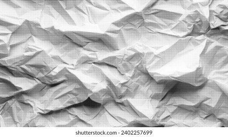 Glitzverzerrtes Rauschen zerstörte horizontale Bannerplakette. Trendy Defect halftone Welle, zerbrochenes Papier, Dampf, Raucheffekt. Vektorschwarzes Overlay.