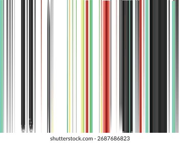 Glitch distortion template, VHS background with glitch lines, pixel noise