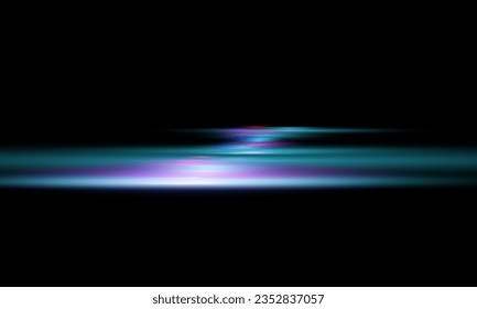 Glitch Effect. color effect. horizontal stripes. Speed effect. Glare on the lens. Night. Neon.