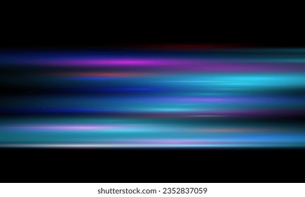 Glitch Effect. color effect. horizontal stripes. Speed effect. Glare on the lens. Night. Neon.