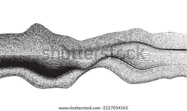 Speed Destorted Glitch Effect Distorted Speed Lines Abstract Stock Vector (Royalty Free ...