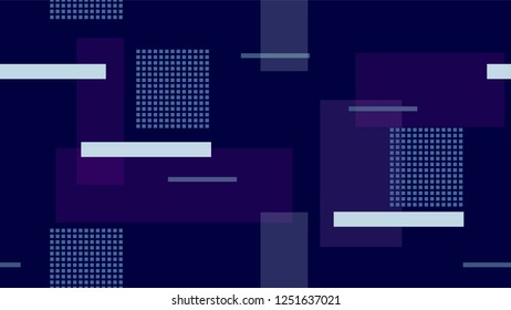 Glitch Glam Bright Neon Background Street Lights Night City Lines, Stripes. High Speed Moving Horizontal Polygons, Internet Technology. Space Vector Background Neon Geometric Night City Racing Lines.