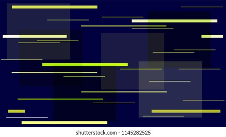Glitch Glam Retro Neon Background, Street Lights Night City Lines, Stripes. Internet Technology High Speed Connection Abstract Pattern. Space Vector Background Geometric Night City Stripes Texture.