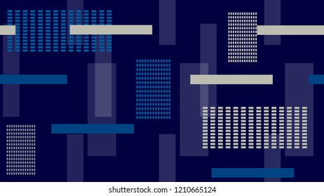 Glitch Glam Retro Neon Background, Street Lights Night City Lines, Stripes. High Speed Connection, Internet Technology Trendy Pattern. Space, Communication, Night City, TV Geometric Vector Background
