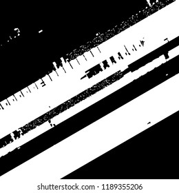 Glitch Grunge Overlay Black diagonal Texture. Distress pixelated digital error background. EPS10 vector.
