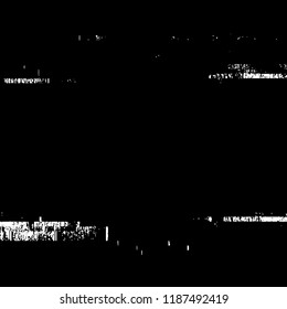 Glitch Grunge Overlay Texture. Distress pixelated digital error background. EPS10 vector.