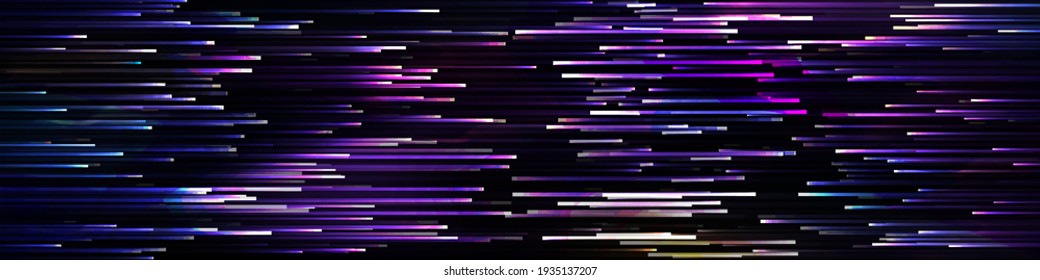 glitch horizontal  stock vector background