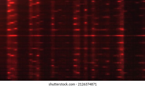 Glitch on dark background. Abstract vector digital backdrop
